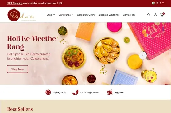 Dadu's Food Shopify Store